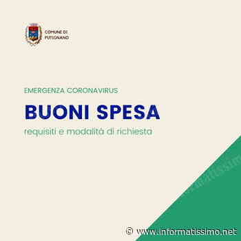 Putignano - Buoni spesa Covid: ce ne sono ancora disponibili - Putignano Informatissimo