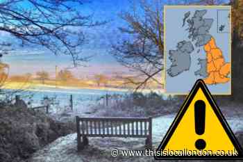 Met Office issues cold weather warning for UK