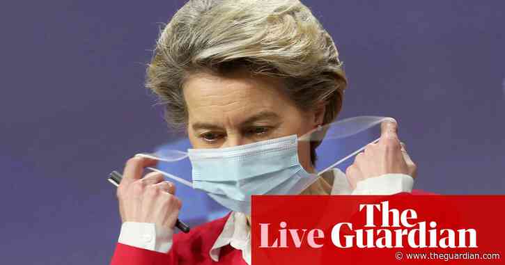 Coronavirus live news: Israel to ease lockdown; Von der Leyen compares UK vaccine 'speedboat' to EU 'tanker'