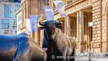 Börse: Dax und MDax nahe Rekordhoch, Bayer-Aktie mit Kursrallye