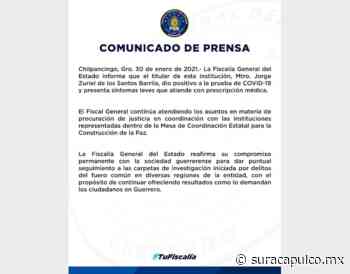 Da positivo a Covid-19 el fiscal De los Santos Barrila - El Sur de Acapulco