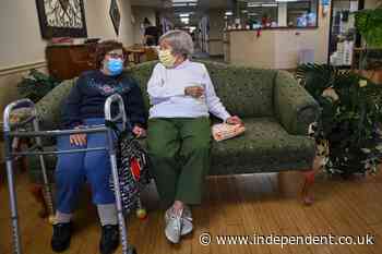 Coronavirus cases drop at US homes for elderly and infirm
