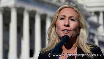 Republican Greene accuses ‘morons’ who voted to kick her off House committees