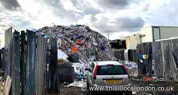 Environment Agency & Met Police issue waste fines in Erith