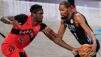 Nets' Durant pulled from game against Raptors due to NBA's COVID-19 protocols