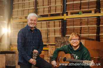 Ed Sheeran makes rare appearance to announce guitar giveaway - St Helens Star