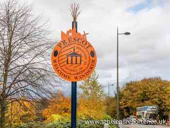 New signage offers a warm welcome to Prescot - St Helens Reporter