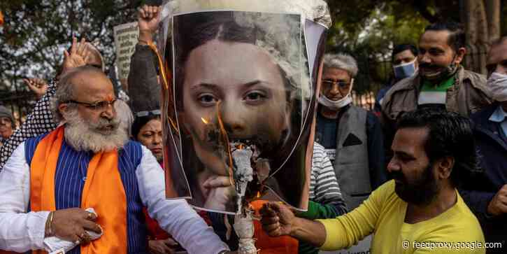 The Indian government and its supporters are attacking Western celebrities for supporting the farmers' protests