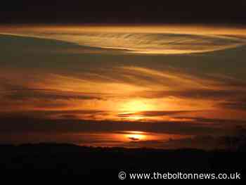 Bolton transformed by spectacular sunsets and snowy scenes