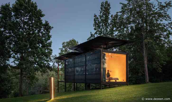 ŠA Atelier designs transportable 019 Cabin to be installed in any landscape setting