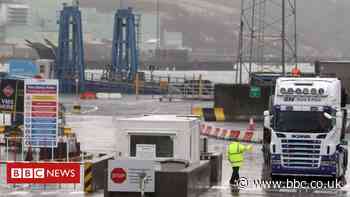 Brexit: Council staff resume inspections at Larne port