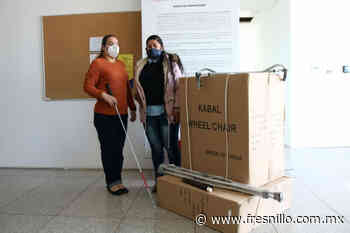 Apoya gobierno de Tello con sillas de ruedas, andaderas y muletas a personas con discapacidad » FresnilloMX - FresnilloMX