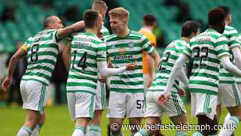 Stephen Welsh opens Celtic account as Neil Lennon’s side beat Motherwell