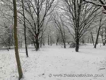 Snow and freezing temperatures in London for Sunday