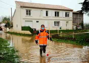 Flooding hits some French towns as water recedes elsewhere