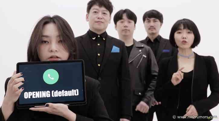 A Cappella Group Recreates Classic iPhone Ringtones