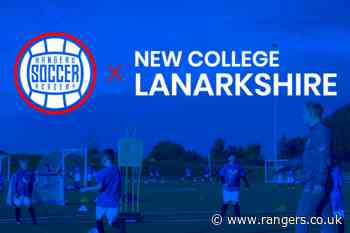 Rangers Partner With New College Lanarkshire To Offer Opportunities To Study Coaching - Rangers Football Club