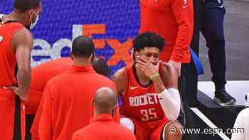 Houston Rockets' Christian Wood to have MRI on injured ankle - ESPN
