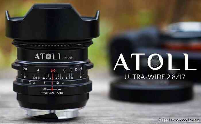 Lomography Atoll Ultra-Wide 2.8/17 Art Lens hits Kickstarter