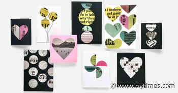 How to Make a Valentine's Day Card With Newspaper