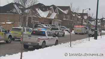 Two dead, three in hospital following stabbing, police shooting in Mount Albert, Ont.