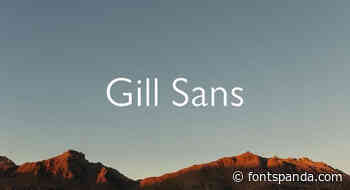Gill Sans Font