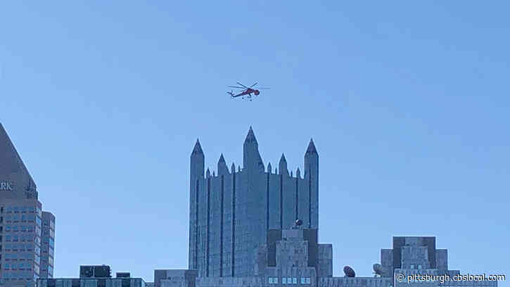 Crews Place New Cooling Towers On EQT Building & PPG Place