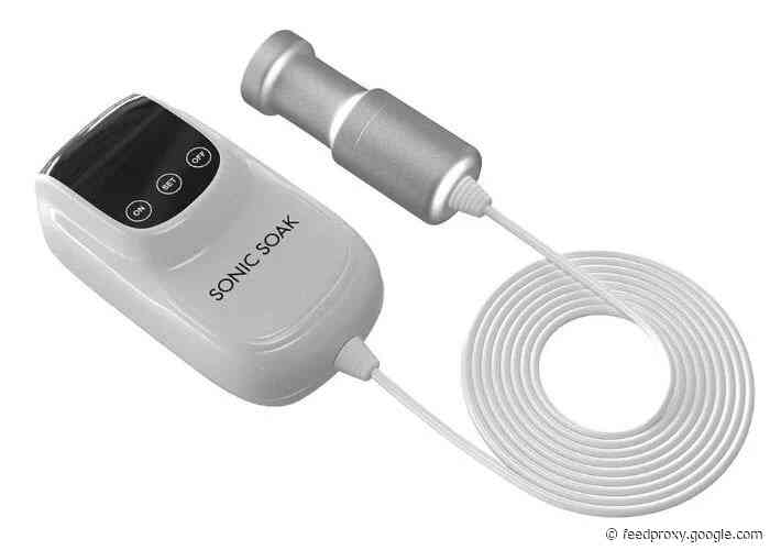 Clean anything to a microscopic level with the Sonic Soak ultrasonic cleaner