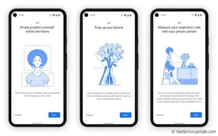 Google Fit on Google Pixel devices can measure, heart rate, respiratory rate and more