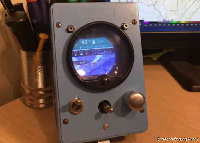 Weather Pi-Dar Raspberry Pi Zero W weather station