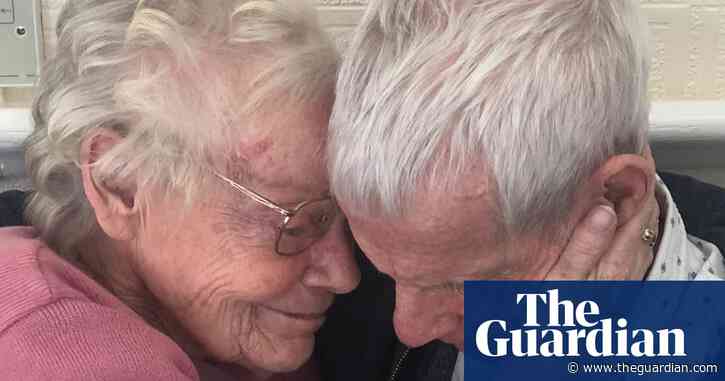 Couple reunited after year apart under care home lockdown rules