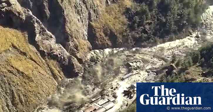 About 130 feared dead as glacier causes dams to burst in north India