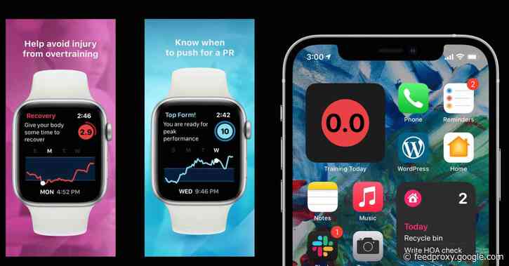 ‘Training Today’ fitness coaching app updated with iOS 14 home screen widget and new data