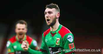 Watch Jamie McDonagh's stunning goal as Glentoran beat Cliftonville - Belfast Live