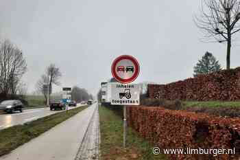 Inhaalverbod op N278 tussen Mamelis en Vaals van kracht - De Limburger