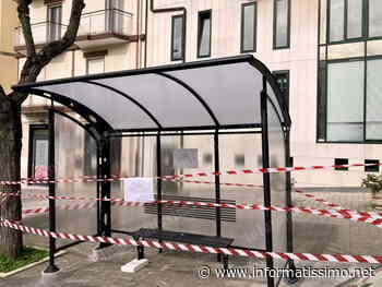 Putignano – Nuova capannina della fermata autobus in via Roma - Putignano Informatissimo