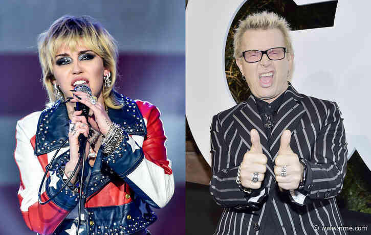 Watch Miley Cyrus bring out Billy Idol at Super Bowl tailgate show