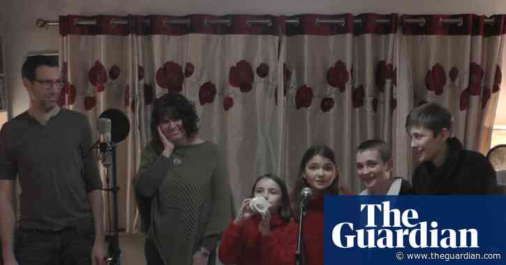 Family's lockdown adaptation of Total Eclipse of the Heart goes viral – video