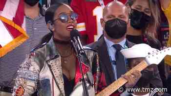 H.E.R. Gives Soulful Rendition for 'America the Beautiful' for SB LV
