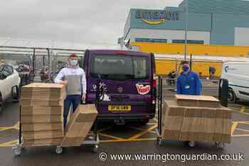 Amazon Warrington donates money to Warrington Youth Club - Warrington Guardian