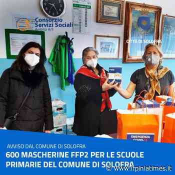 600 mascherine FFP2 per le scuole primare del Comune di Solofra - https://www.irpiniatimes.it