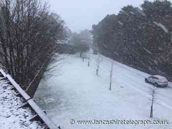 LIVE: All the latest as flurries of snow hit East Lancashire