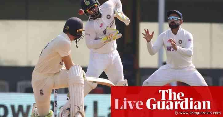 England set India target of 420 to win first Test – live!
