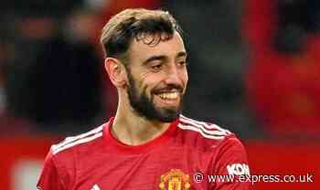 Man Utd star Bruno Fernandes has already outlined stance as he 'stalls on new contract' - Daily Express