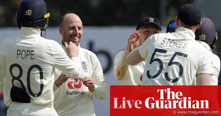 England need nine wickets to beat India in first Test – as it happened
