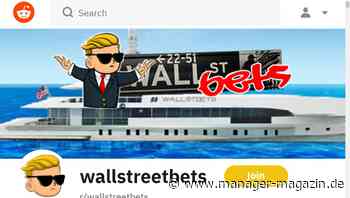 Wallstreetbets-Community streitet schon über Filmrechte