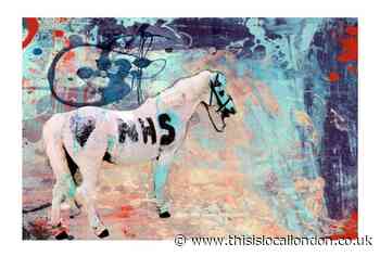 Artists donate colourful paintings to save Park Lane Stables