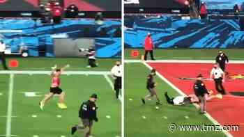 Idiot Super Bowl Streaker Was Plugging YouTuber Vitaly's Porn Site