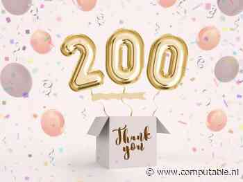 Inzendingen Computable Awards door 200-plafond