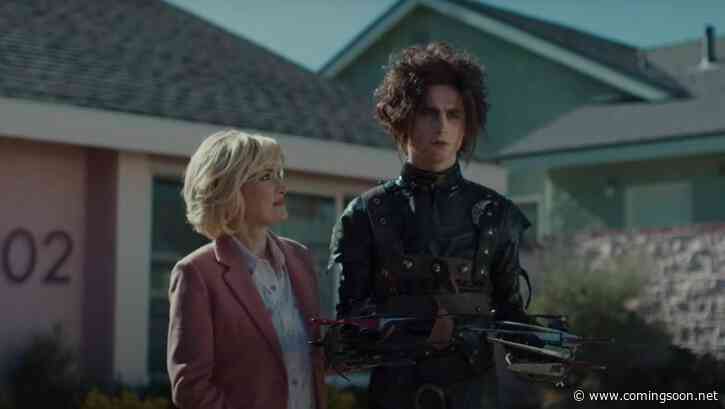 Superbowl Ad Has Timothée Chalamet as Edward Scissorhands’ Son!